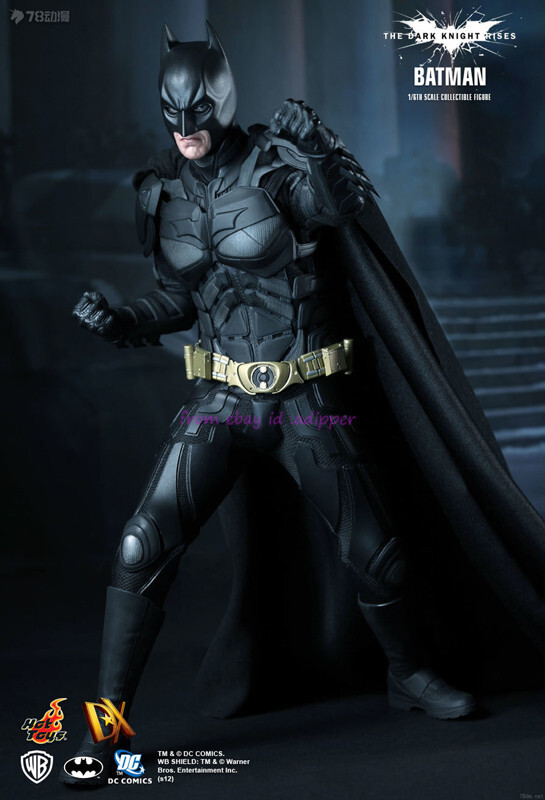 HT Dx12 1/6 Batman The Dark Knight Rises Movie Masterpiece Action