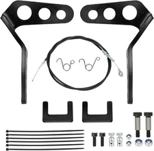 Heavy Duty Go Kart Gas Brake Pedals and Throttle Cable Kit for 196Cc 212Cc