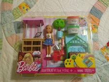 Barbie Chelsea Doll Vegetable Garden Playset With Accessories New Free Ship! 