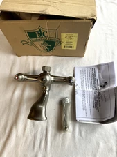 Elizabethan Classics 3V3LSASN Clawfoot Tub Faucet, Satin Nickel, No H/C Handles