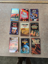 VINTAGE LOT OF STAR TREK PAPERBACK BOOKS