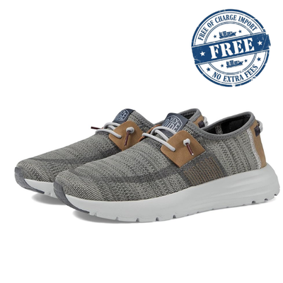 #ad #ad Hey Dude Women#x27;s Sirocco Grey Mix Medium Width Us Shoes Size Authentic $25.59