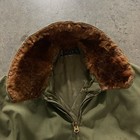 VTG 1940’s WW2 B-15 Type Flight Bomber Jacket WWII Army Air Force 21x23 Talon OG — photo 5