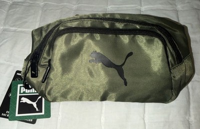 Puma Dark Green Adjustable Strap Waist Pack Bag Bumbag Fanny Pack NWT  FLAW