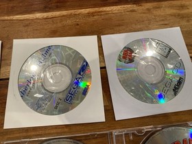 Lote de 5 juegos de disco suelto Sega CD: Night trap, NBA Jam, Heimdall, Tomcat Alley +