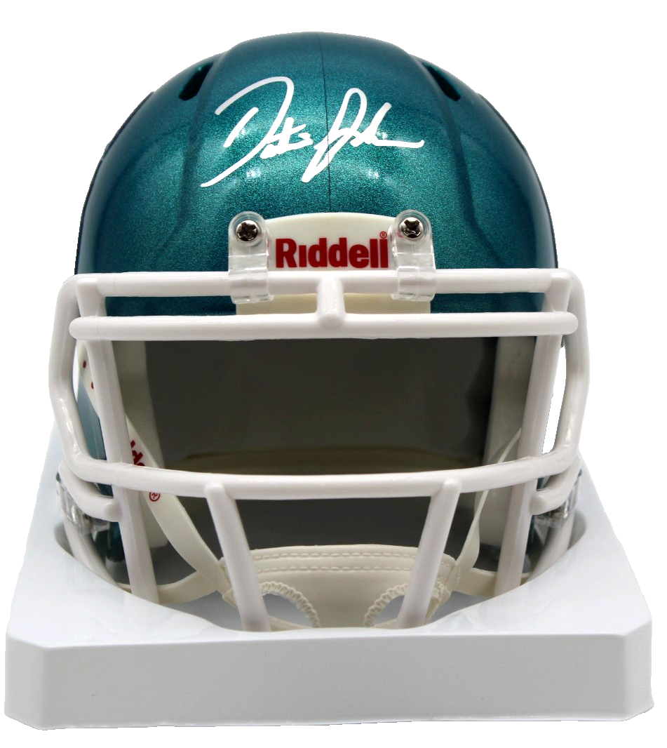 Dustin Johnson Autographed Signed Coastal Carolina Mini Helmet Masters w/Beckett BAS BT56190 