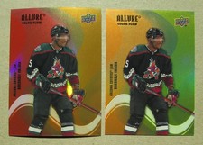 Bokondji Imama 2-card lot Arizona Coyotes NHL