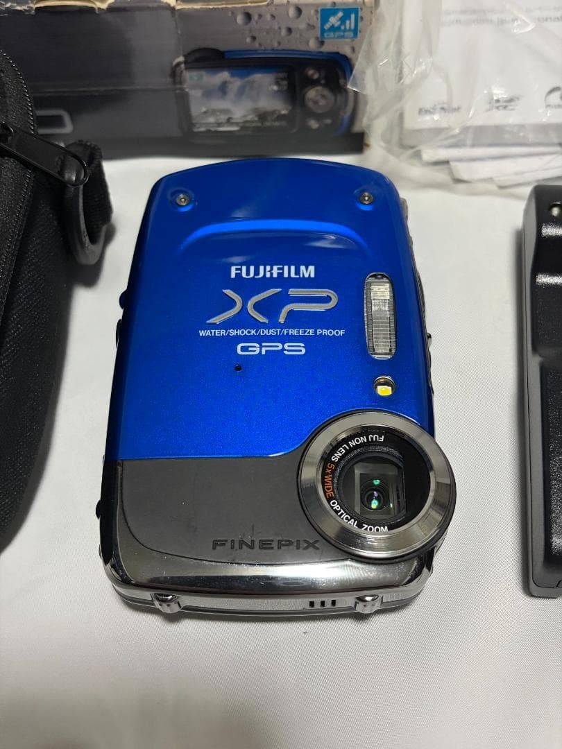FUJIFILM FINEPIX XP30 GPS Compact Camera with Case From Japan | eBay