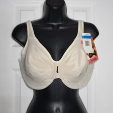 Lilyette Spa Collection NUDE Comfort Lace Underwire Minimizer Bra US 38DDD NWT