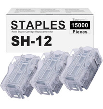 15,000 SH-12 Staple Cartridge Compatible Kyocera 1903NB0UN0 DF7110