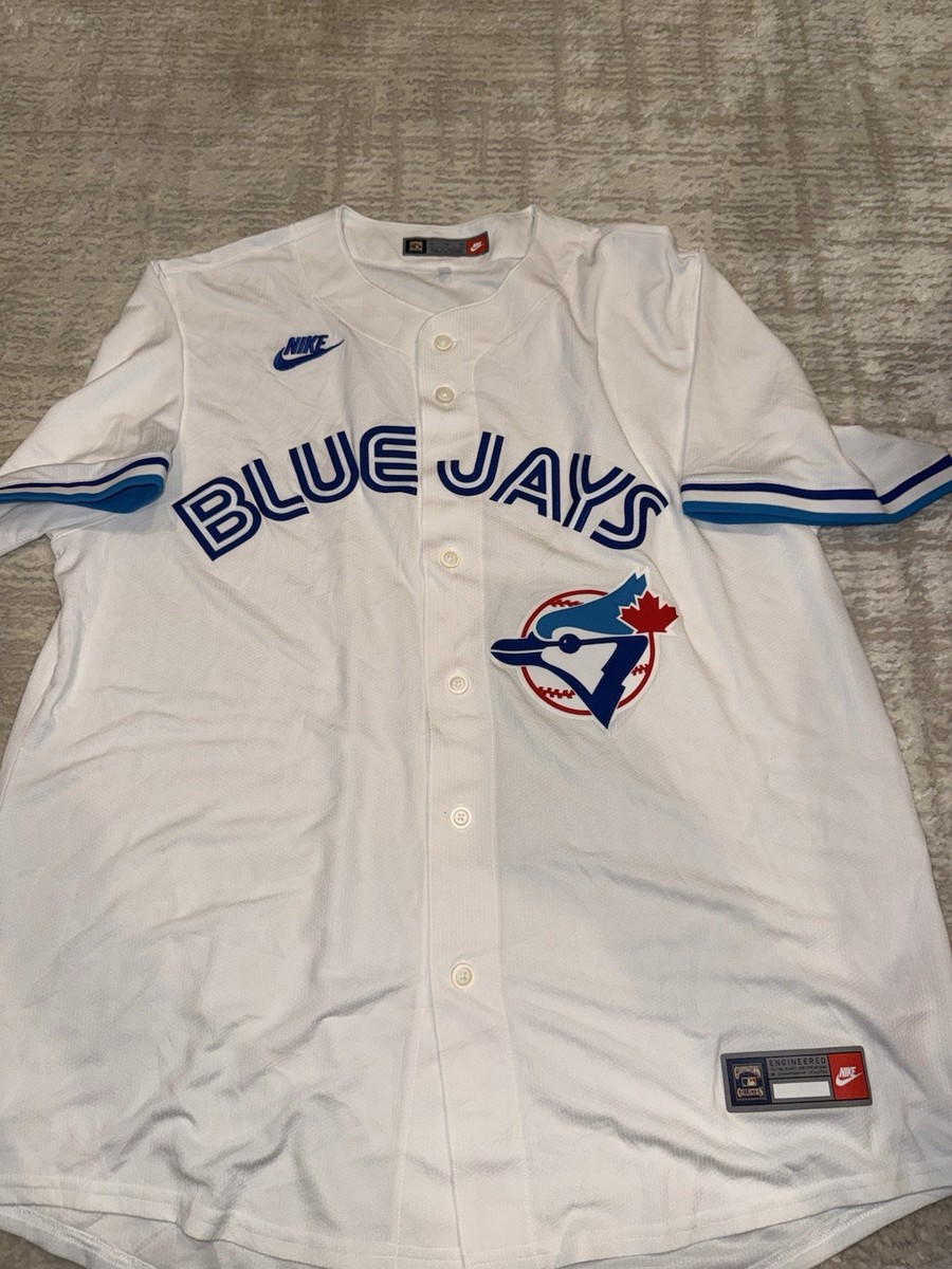 Toronto Blue Jays Nike White Official MLB Cooperstown Collection