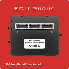 Jeep Grand Cherokee 1996 4,0 L motor computador P04886692 "programado VIN" ECM PCM