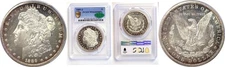 1889-S $1 Morgan Dollar  PCGS MS-64 DMPL   CAC