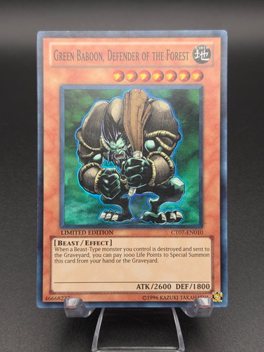 Green Baboon, Defender of the Forest CT07-EN010 card