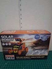 Discovery Kids Mindblown Solar Robot Creation Kit 12 IN 1 STEM Motorized Set NEW