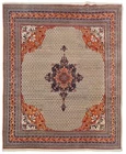 Rare Hand Knotted Vintage Sultanabad Badam Gul Mir Wool Area Rug 10 x 8 Ft