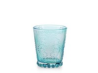 H&h 6 GläSer Garden Ausgearbeitetes Glas Blau Cl 35
