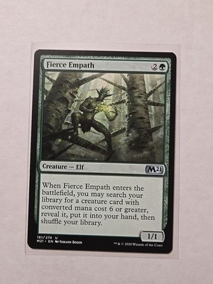 Fierce Empath - Core Set 2021 M21 - LP - Uncommon - Creature 