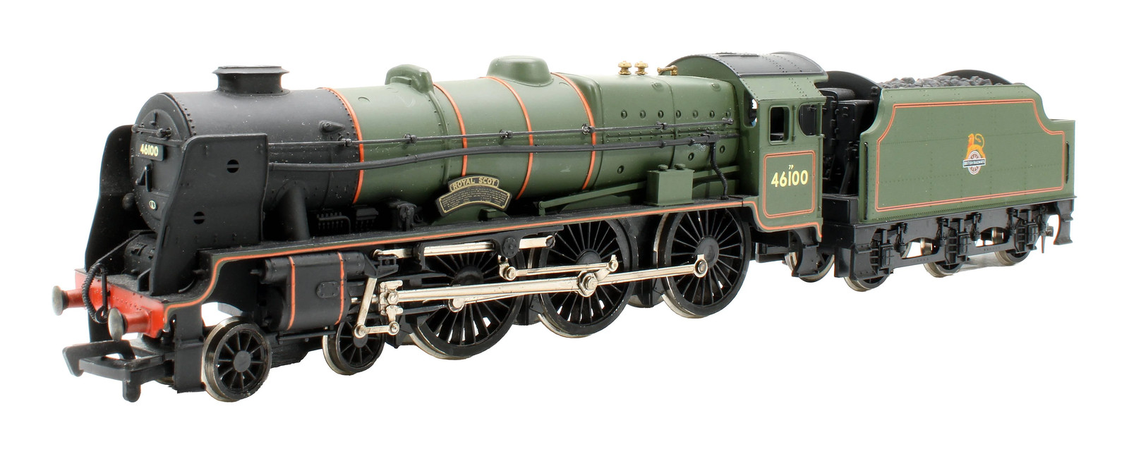HORNBY OO GAUGE R2824 BR ROYAL SCOT CLASS 46100 'ROYAL SCOT' STEAM LOCOMOTIVE