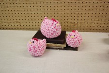 Handcrafted Chicken Plush Crochet Art Gift Pi...