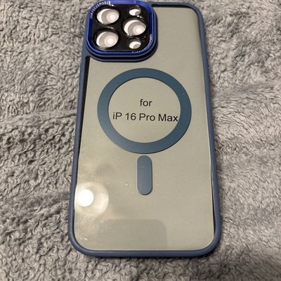 New iPhone 16 Pro Max Case MagSafe Blue