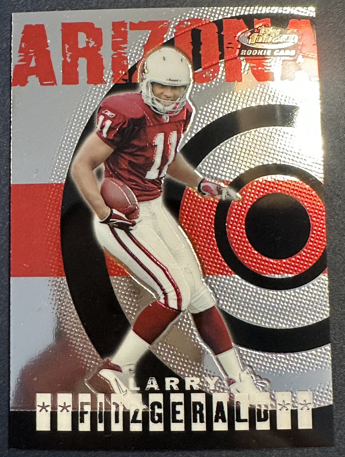 2004 Finest #100 Larry Fitzgerald Rookie