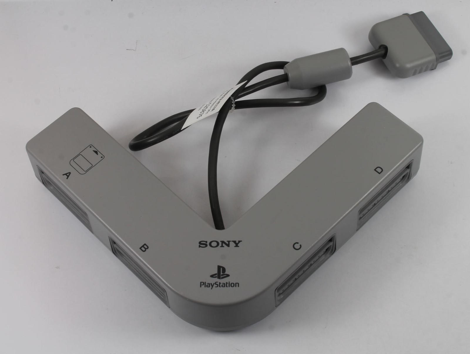 Sony PS1 MultiTap Official Grey Multiplayer Adapter (SCPH-1070E) (PS1)