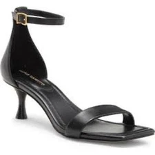 Vince Camuto Vinkley Square kitten heel sandal size 10