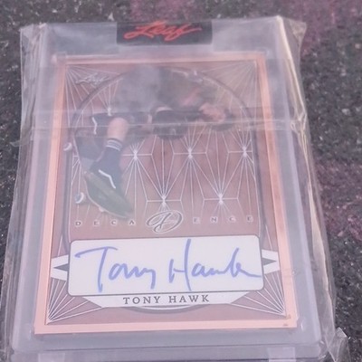 2023 Leaf Pro Set Pure Tony Hawk Autograph Serial #89-TH1 /10 Skateboarding
