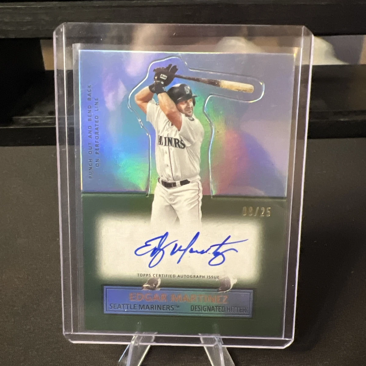 Edgar Martinez Baseball Serial Numbered Sports Trading Cards