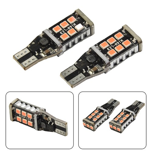 2* T15 921 912 CANBus Red LED Central High Level Parking Brake Light Bulb/;. - Picture 2 of 12