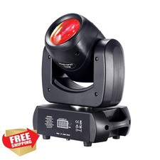 120W LED Moving Head DJ Stage Light Beam Roto Prism 2 Pack GOBOs