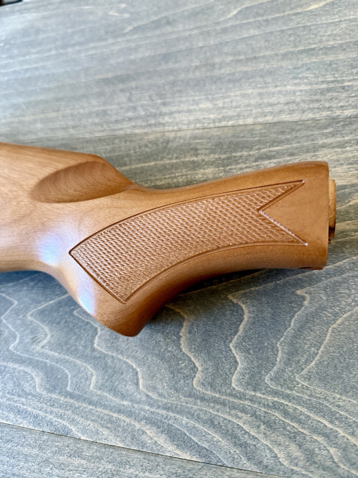 MOSSBERG 500 590 MAV88 CHECKERED WOOD STOCK FOREND FITS 6” SLIDE BOLT 12 GA EE