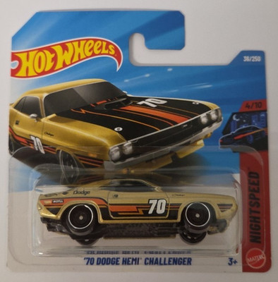 Hot Wheels ´70 Dodge Hemi Challenger 36/250-2026 JJJ07 Hot Wheels Nightspeed