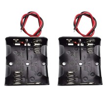 hrsyyl 2pcs C Size Battery Holder 2 Slots 2X C Cell Battery Holder 2X 1.5V C ...