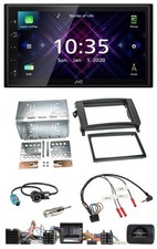 JVC DAB 2DIN Lenkrad Bluetooth USB Autoradio f&uuml;r Mercedes A- B-Klasse W169 T245