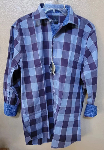NEW Tailorbyrd Men's Shirt, Men's Plaid Shirt, Sizes Available: S to XXL, - Picture 2 of 6