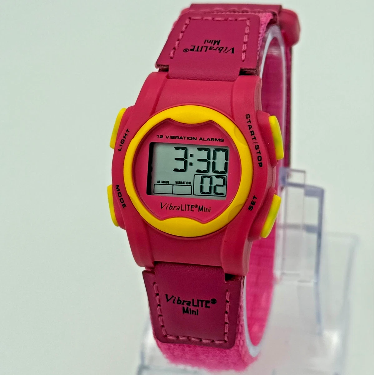 vibralite mini 12 alarm vibrating watch VibraLITE Mini Vibrating Alarm Watch