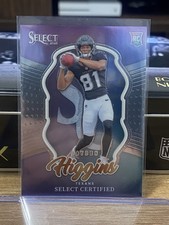 2025 Panini Select - Select Certified Rookies Jayden Higgins #19 (RC)