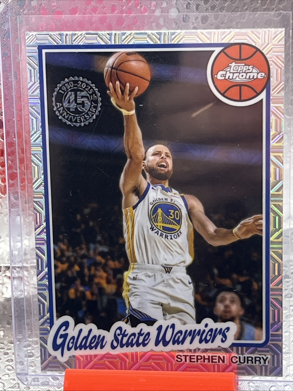 2025-26 Topps - 1980-81 Topps Chrome Silver Pack Stephen Curry #TC-SCU Mojo