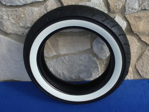 150/70-18 SHINKO 777 HD WHITEWALL REAR TIRE FOR 18" RIMS