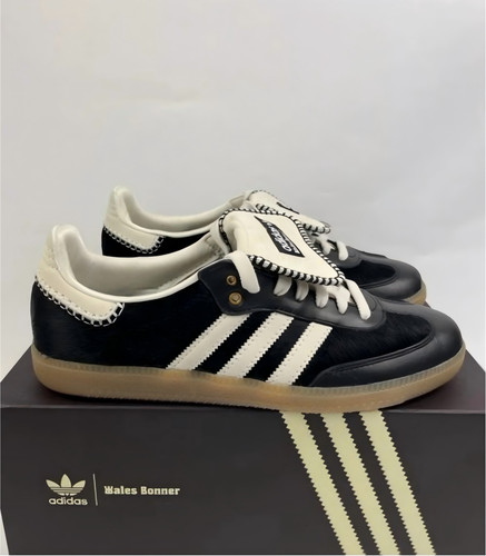 Black WALES BONNER x Adidas originals Samba Pony Tonal Men's US Size Shoes