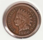 US Rare Old West 1900 Indian Head Penny Coin American Collection Shield Cent USA