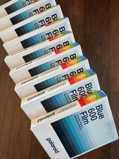 Polaroid Reclaimed Blue Film 600, Unopened, COLD STORED