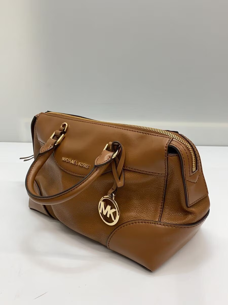 MICHAEL KORS Handbag Leather CML Solid PS 1906 - image 2