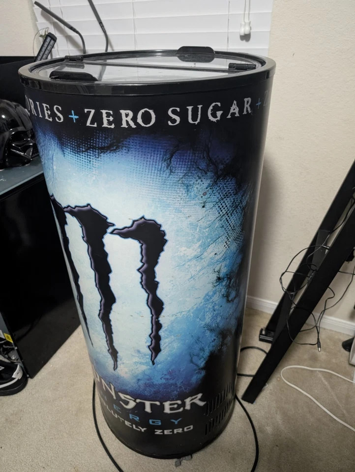 Monster Energy Absolutely Zero Outdoor Fridge Can Cooler - Image 2 of 3