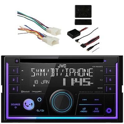 JVC Bluetooth USB/AUX Receiver, Wiring Harness, Steering Wheel Control Interface