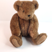 Vintage Vermont Teddy Bear Co. Brown Jointed ...