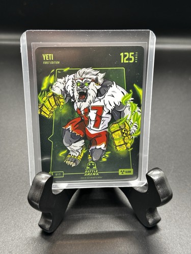 Yeti Travis Kelce Battlefoil GLOW SP Bo Jackson Battle Arena