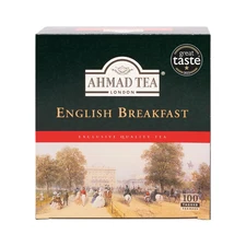 Black Tea, English Breakfast Teabags, 100 Ct - Caffeinated and Sugar-Free